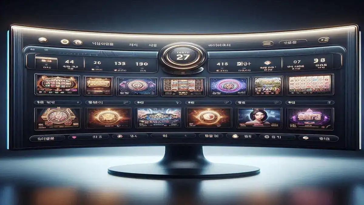 에볼루션 카지노 로비 화면 구조 게임 카테고리 필터